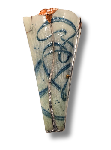 Two Rivers Art Glass Sconce