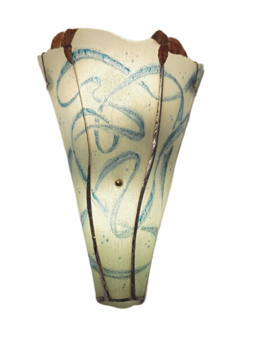 Two Rivers Art Glass Sconce