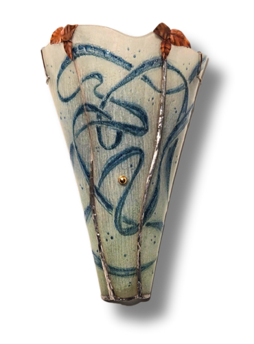 Two Rivers Art Glass Sconce